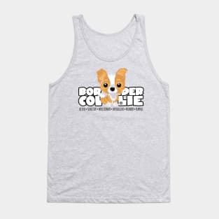 DGBigHeads - BorderCollie Merle Tank Top